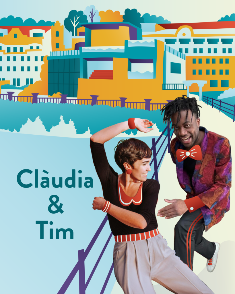 Claudia and TIm lindy hop teachers